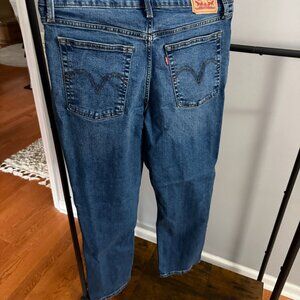 Levi's Wedgie Straight Ankle Length Jeans - 31 W, 28 L